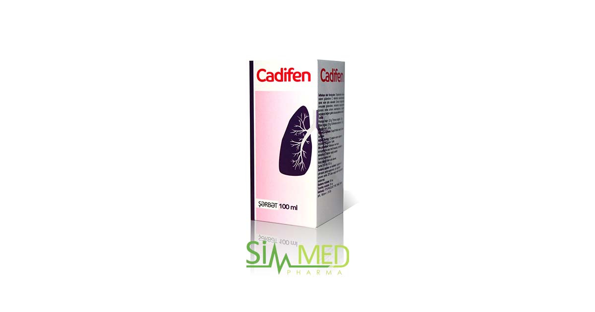 CADİFEN 100ml sirop
